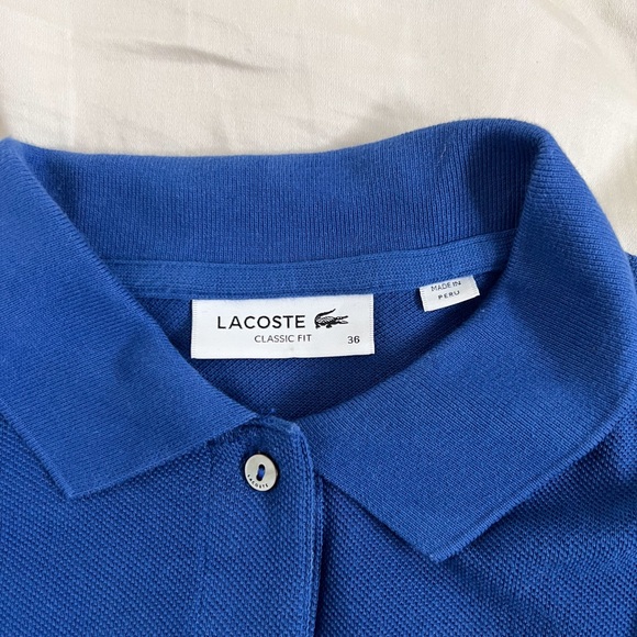 Lacoste | Women’s Classic Fit Cotton Polo Shirt - Picture 5 of 7